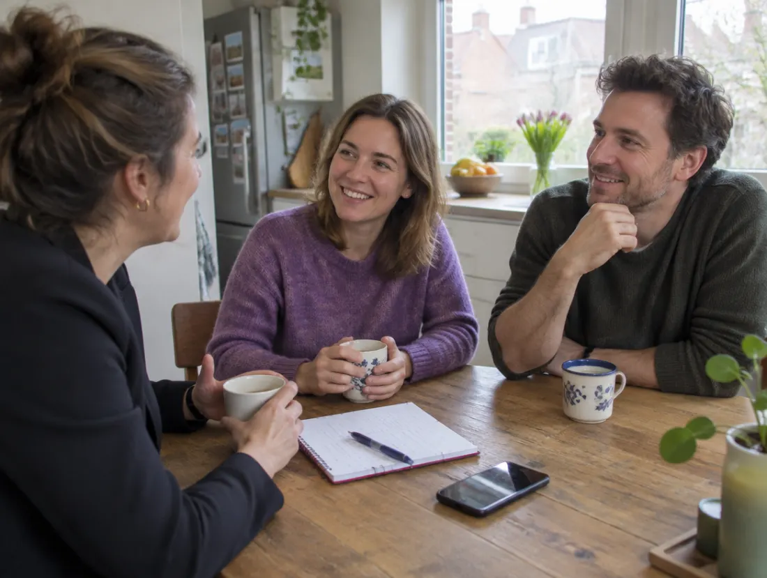 In gesprek met Roberto aan de keukentafel
